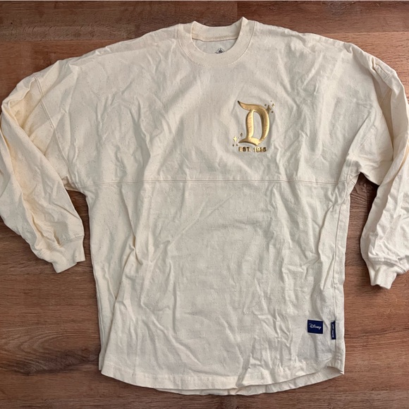 Disneyland Spirit Jersey XS Cream/Gold. - Picture 1 of 2